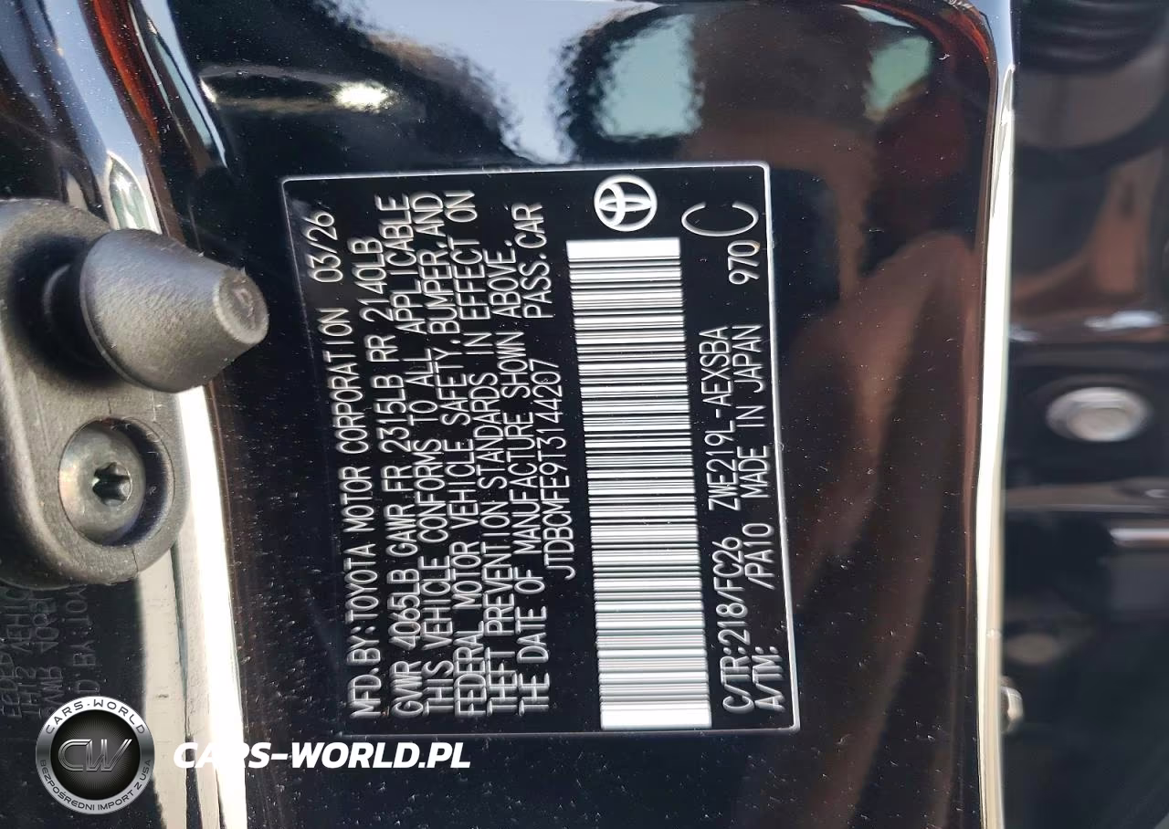 2026 Toyota Corolla Hybrid Se VIN:JTDBCMFE9T3144207 - 12