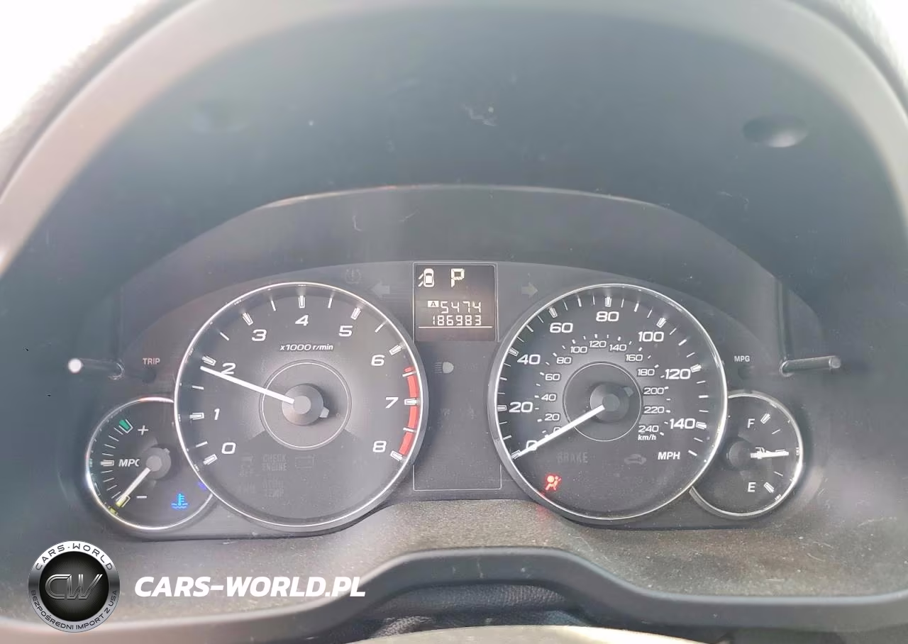 2012 Subaru Legacy 2.5I VIN:4S3BMBA68C3008491 - 9