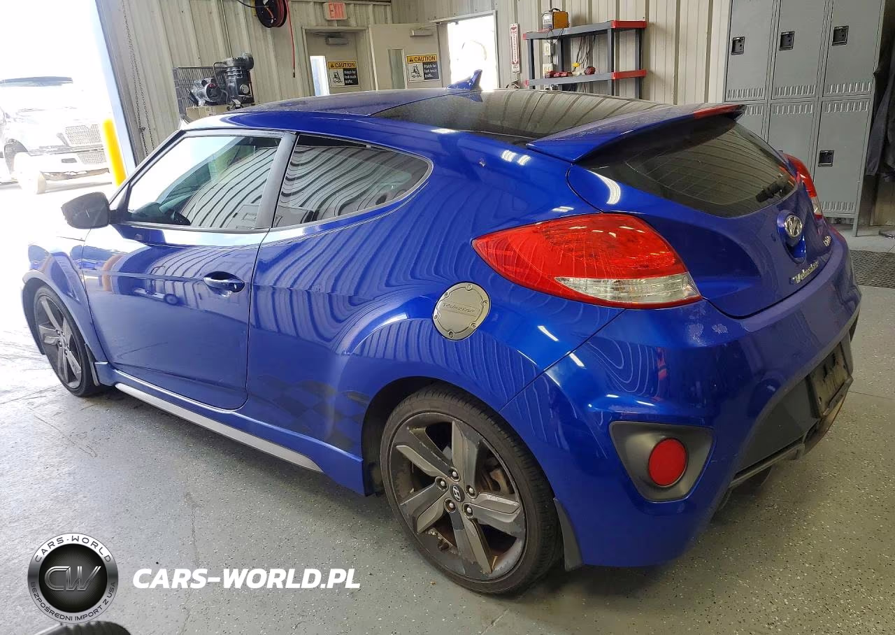 2015 Hyundai Veloster Turbo VIN:KMHTC6AE9FU220266 - 2