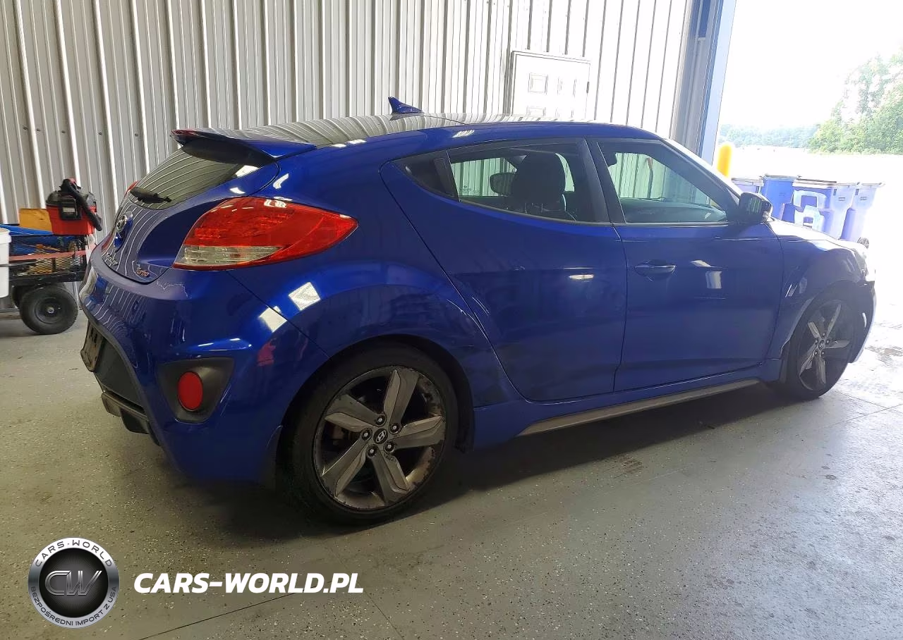 2015 Hyundai Veloster Turbo VIN:KMHTC6AE9FU220266 - 3