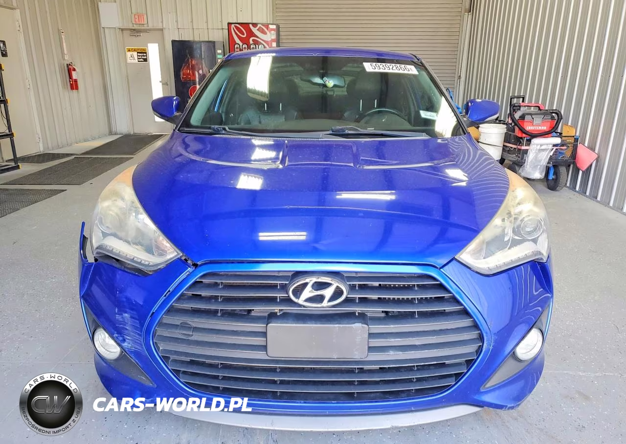 2015 Hyundai Veloster Turbo VIN:KMHTC6AE9FU220266 - 5