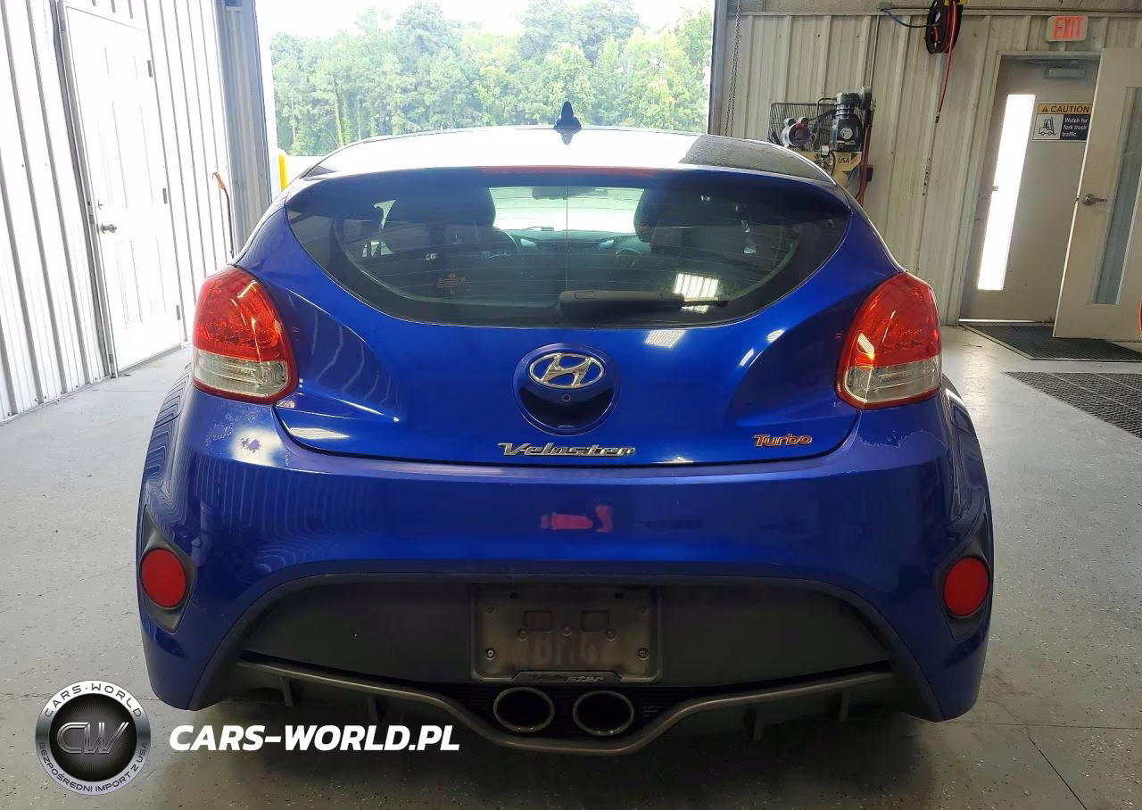 2015 Hyundai Veloster Turbo VIN:KMHTC6AE9FU220266 - 6
