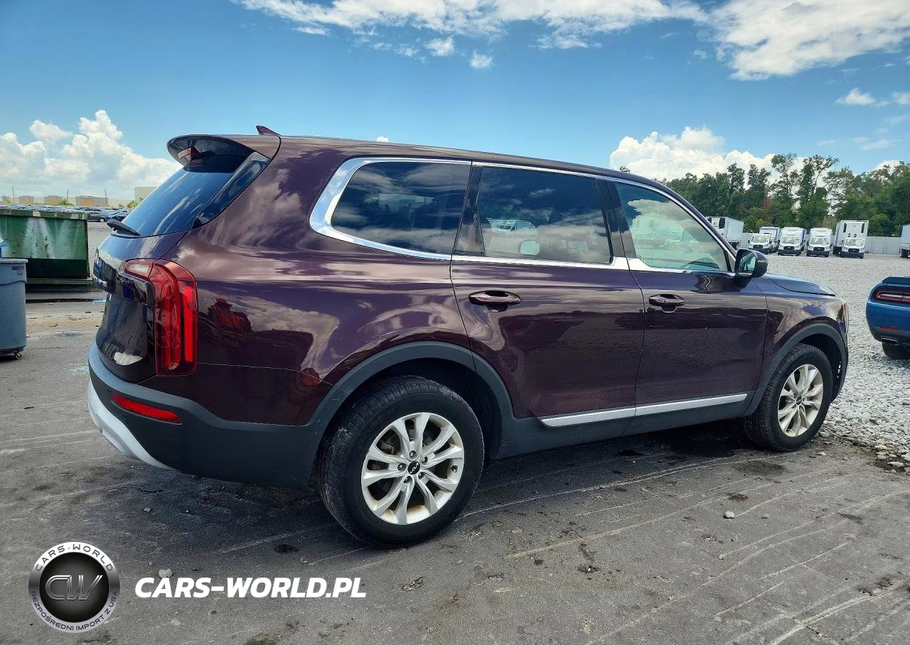 2022 Kia Telluride Lx VIN:5XYP24HC6NG279938 - 3