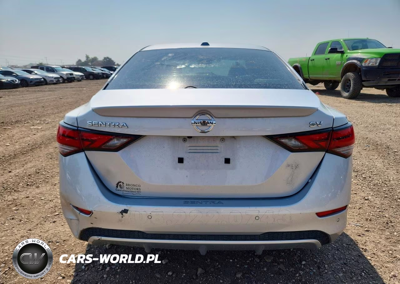 2020 Nissan Sentra Sv VIN:3N1AB8CV5LY258516 - 6