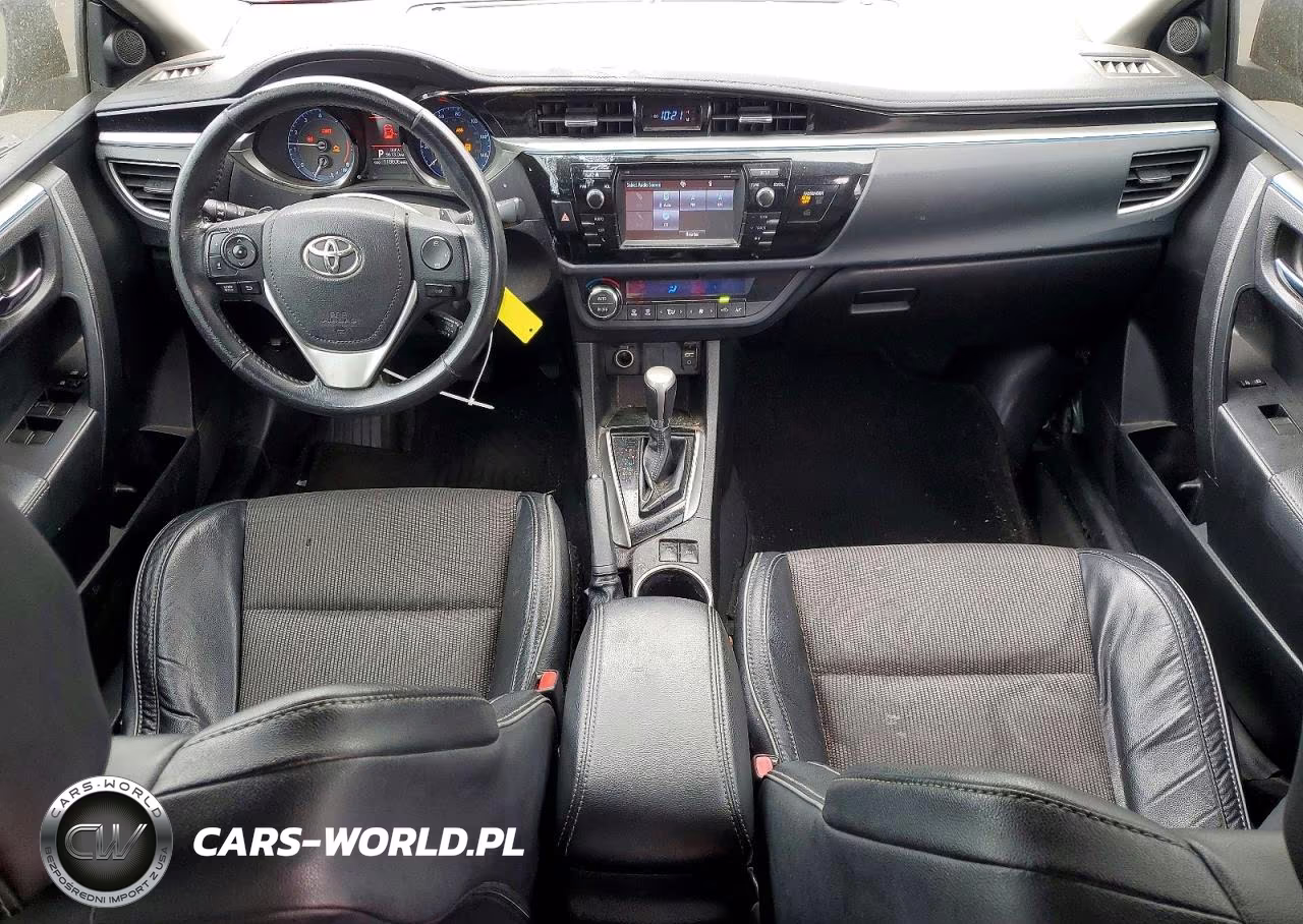 2016 Toyota Corolla S Plus VIN:5YFBURHE4GP561433 - 8