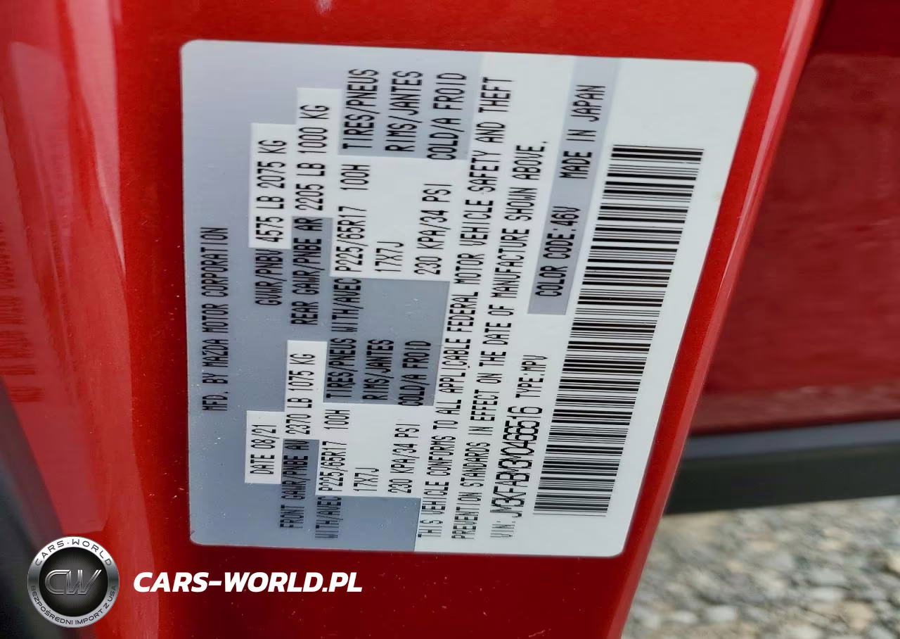 2021 Mazda Other VIN:JM3KFABM3M0466516 - 13