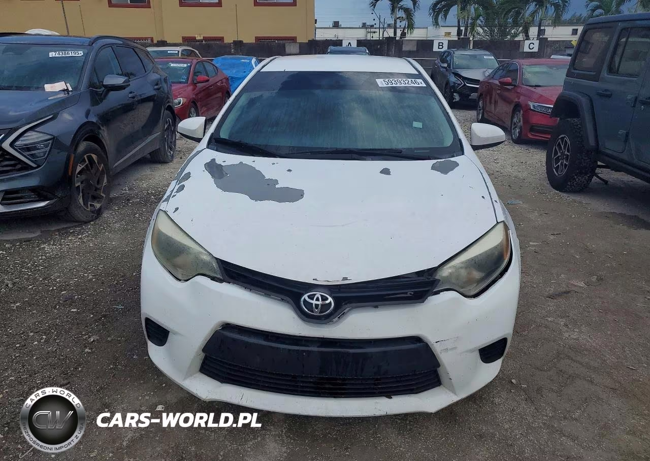 2014 Toyota Corolla Le VIN:5YFBURHE9EP054234 - 5