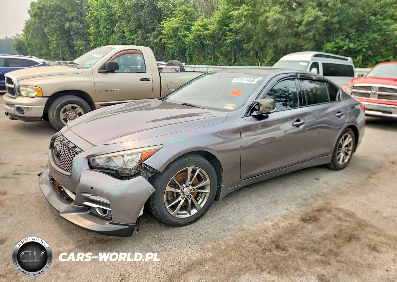 2015 Infiniti Q50 Premium VIN:JN1BV7AR3FM414491 - 1
