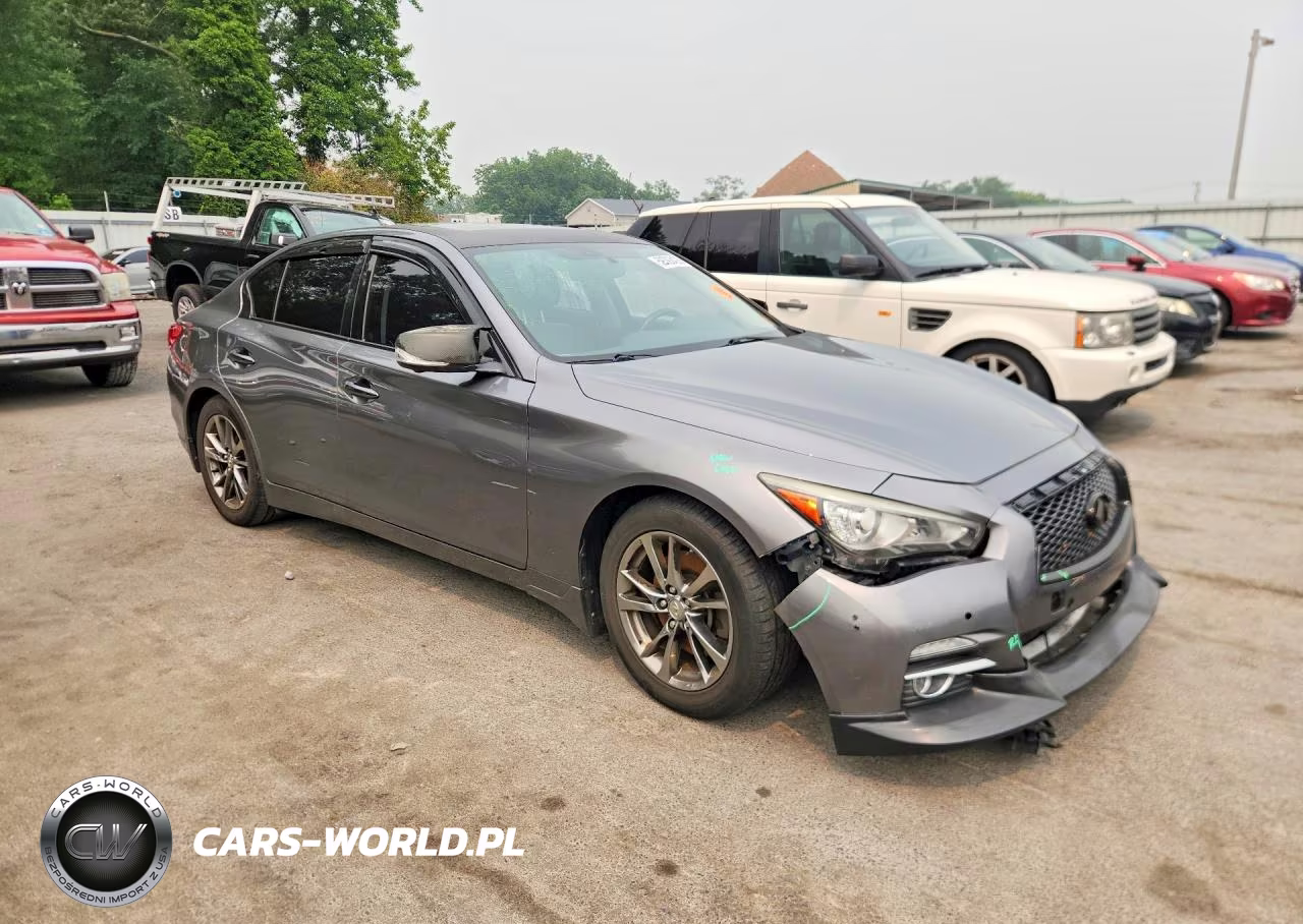 2015 Infiniti Q50 Premium VIN:JN1BV7AR3FM414491 - 4