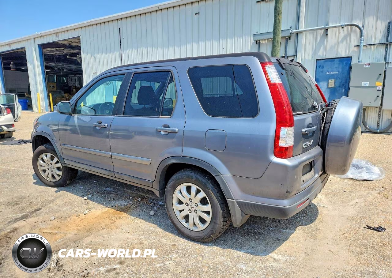 2005 Honda Cr-V Se VIN:SHSRD78935U318364 - 2