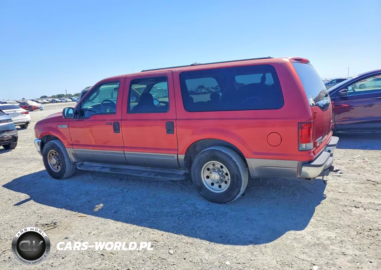 2003 Ford Excursion Xlt VIN:1FMNU40L03EB56506 - 2