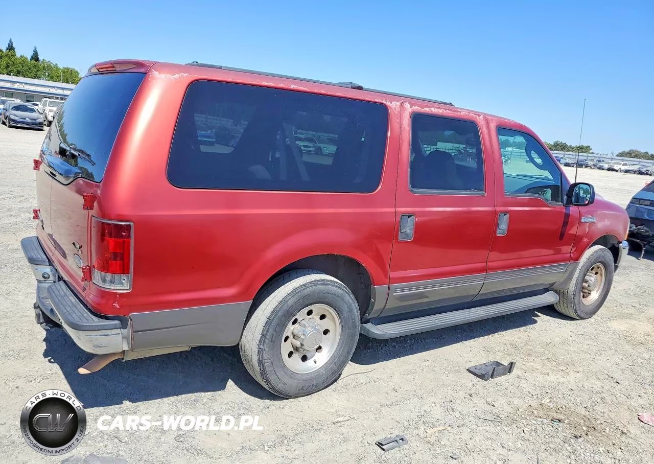 2003 Ford Excursion Xlt VIN:1FMNU40L03EB56506 - 3
