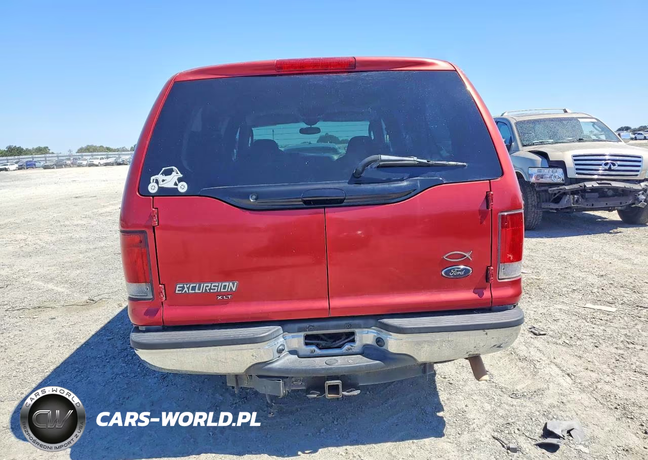 2003 Ford Excursion Xlt VIN:1FMNU40L03EB56506 - 6