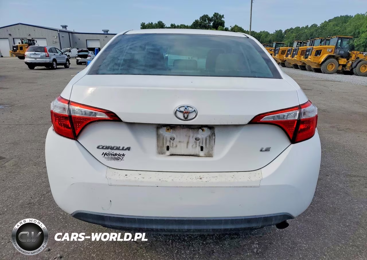 2015 Toyota Corolla Le VIN:2T1BURHE6FC448372 - 6