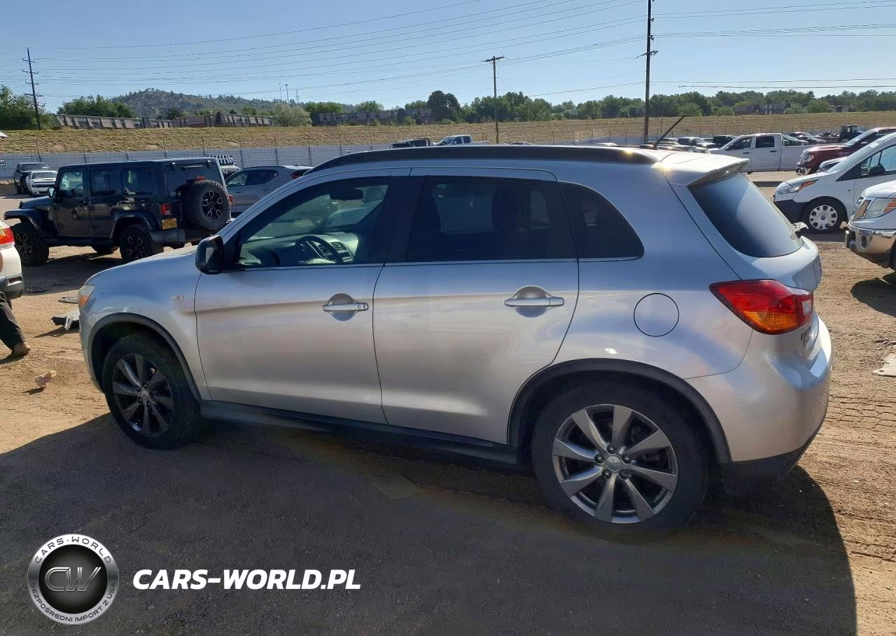 2013 Mitsubishi Outlander Sport Le VIN:4A4AR5AU2DE022561 - 2