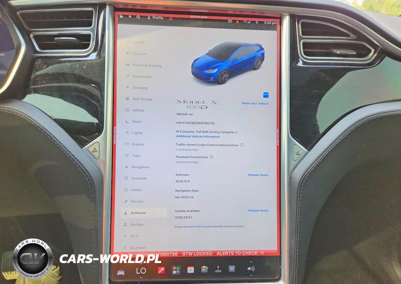 2017 Tesla Model X VIN:5YJXCBE25HF060736 - 9