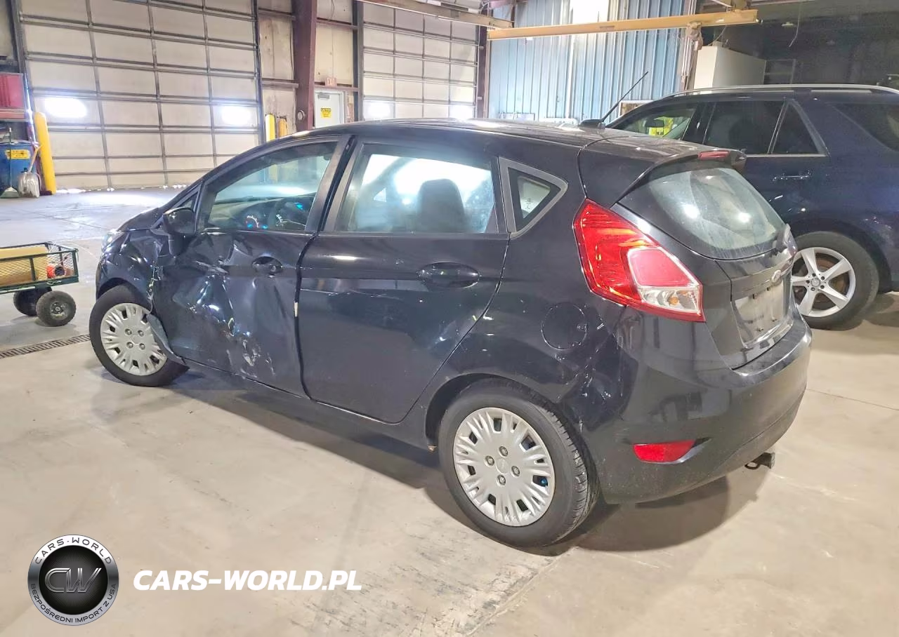 2015 Ford Fiesta S VIN:3FADP4TJ3FM100839 - 2
