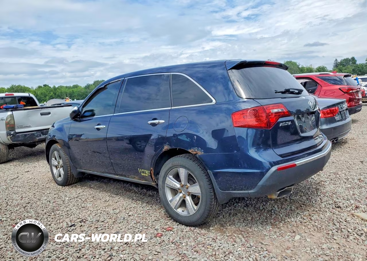 2011 Acura Mdx VIN:2HNYD2H2XBH518604 - 2