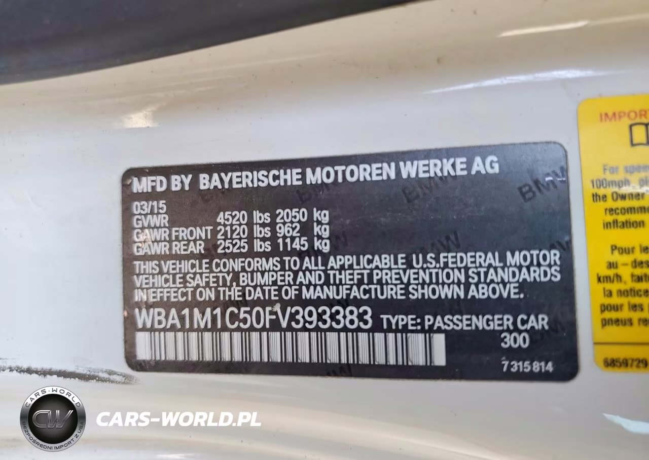 2015 BMW M235I VIN:WBA1M1C50FV393383 - 12