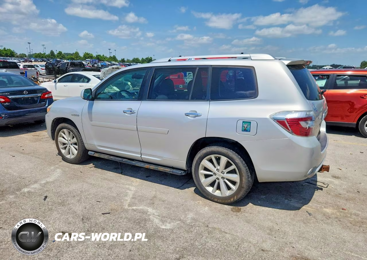 2008 Toyota Highlander Hybrid Limited VIN:JTEEW44A482001887 - 2