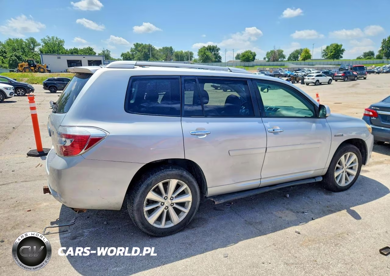 2008 Toyota Highlander Hybrid Limited VIN:JTEEW44A482001887 - 3