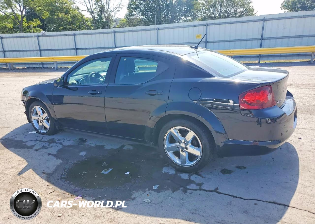 2012 Dodge Avenger Se VIN:1C3CDZAB0CN264899 - 2
