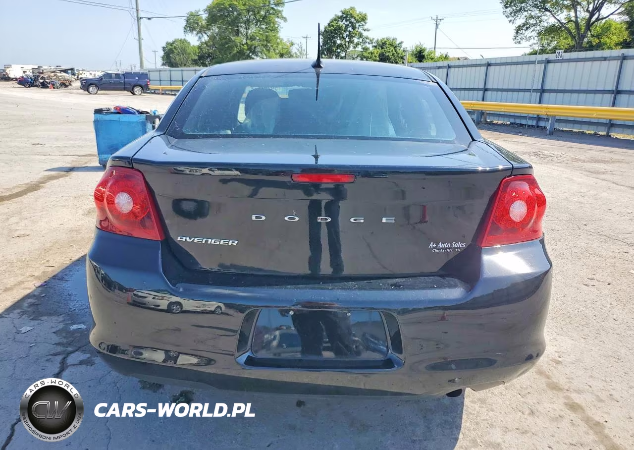2012 Dodge Avenger Se VIN:1C3CDZAB0CN264899 - 6