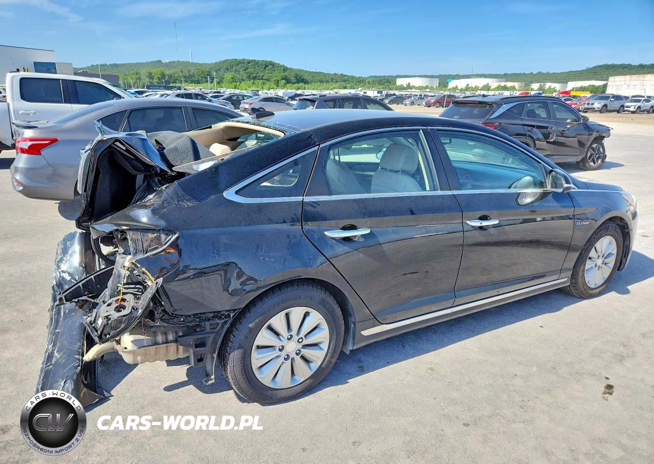 2017 Hyundai Sonata Hybrid Se VIN:KMHE24L15HA043990 - 3