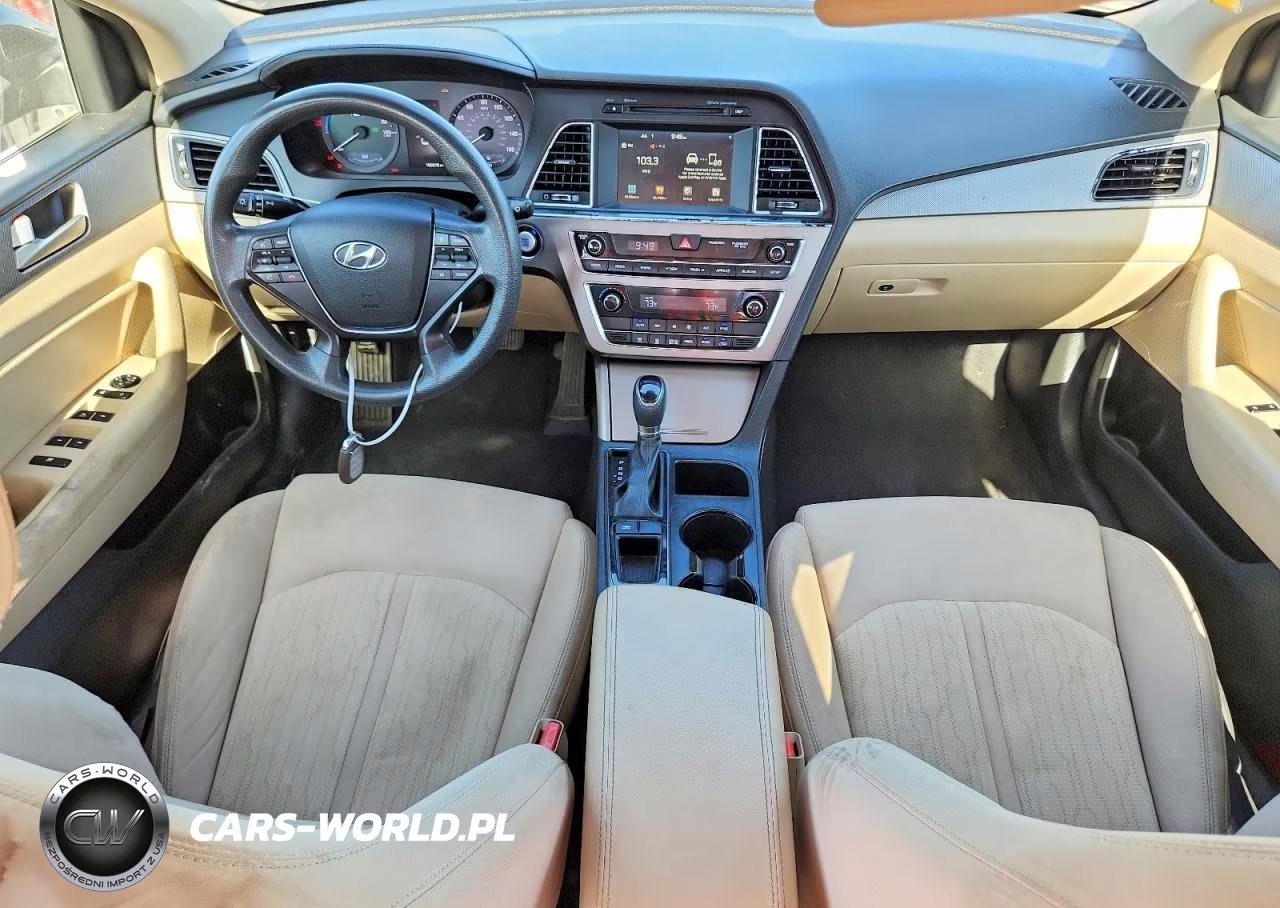 2017 Hyundai Sonata Hybrid Se VIN:KMHE24L15HA043990 - 8