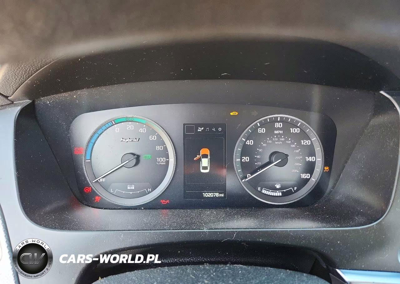 2017 Hyundai Sonata Hybrid Se VIN:KMHE24L15HA043990 - 9