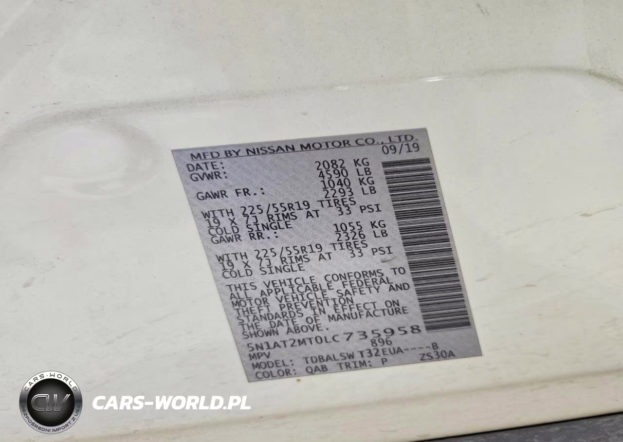 2020 Nissan Rogue Sl VIN:5N1AT2MT0LC735958 - 13