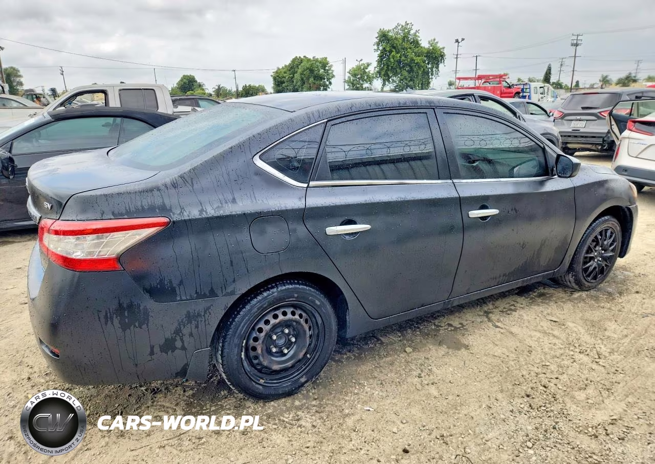 2014 Nissan Sentra Sv VIN:3N1AB7AP6EL613787 - 3