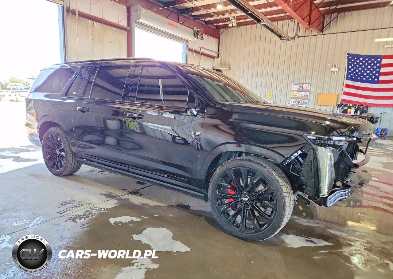 2025 Cadillac Escalade Esv Sport Platinum VIN:1GYS9RRL4SR331561 - 4