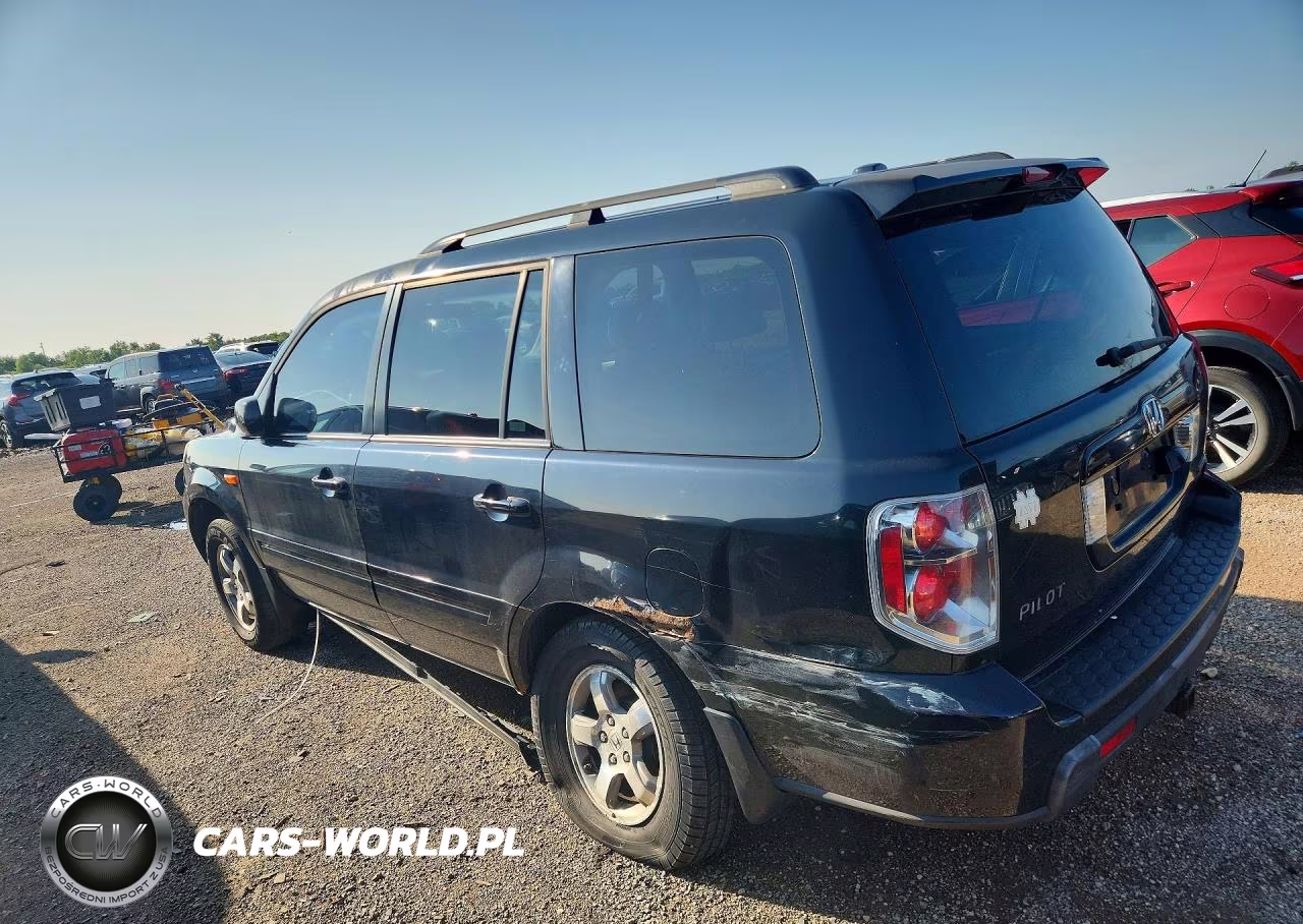 2006 Honda Pilot Ex VIN:2HKYF18716H546035 - 2