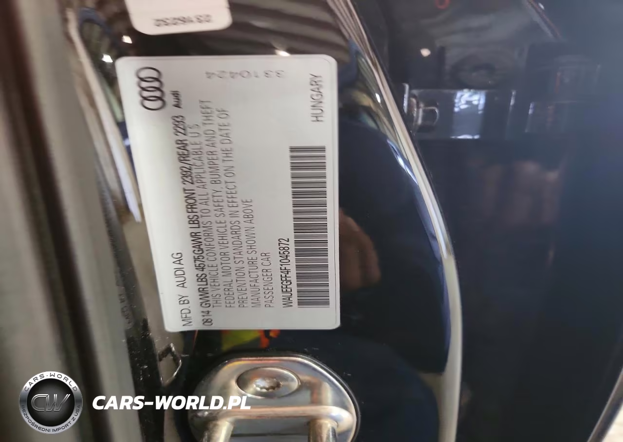 2015 Audi A3 Premium Plus VIN:WAUEFGFF4F1045872 - 12