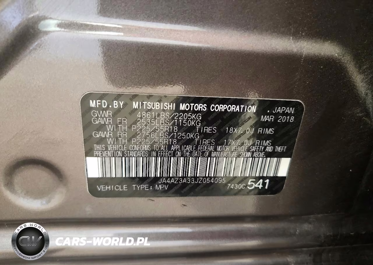 2018 Mitsubishi Outlander Se VIN:JA4AZ3A33JZ054095 - 13