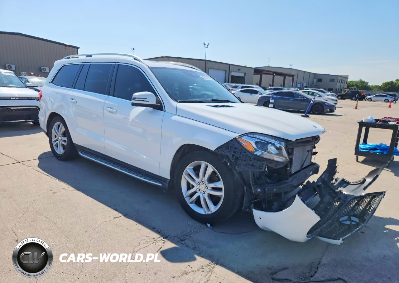 2017 Mercedes-Benz Gls 450 4Matic VIN:4JGDF6EE2HA786389 - 4