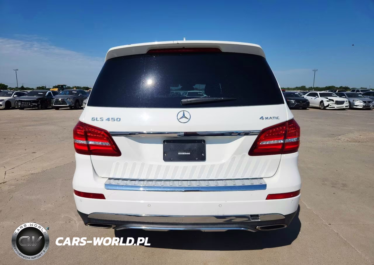 2017 Mercedes-Benz Gls 450 4Matic VIN:4JGDF6EE2HA786389 - 6
