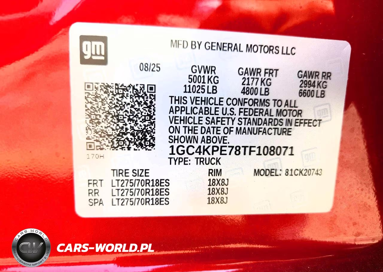 2026 Chevrolet Silverado K2500 Heavy Duty Ltz VIN:1GC4KPE78TF108071 - 13