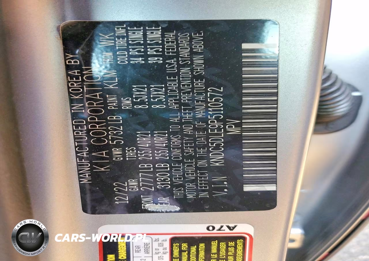 2023 Kia Ev6 Gt VIN:KNDC5DLE9P5110572 - 13