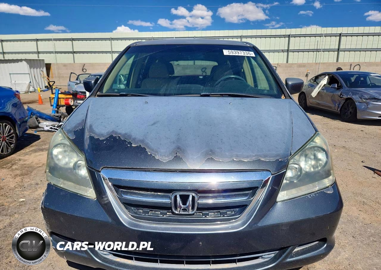 2006 Honda Odyssey Ex VIN:5FNRL38496B039249 - 5