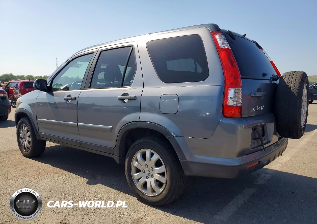 2006 Honda Cr-V Se VIN:SHSRD78946U439289 - 2