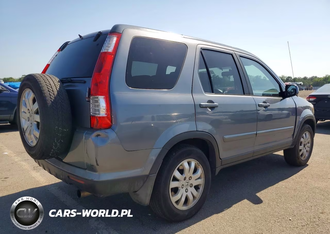 2006 Honda Cr-V Se VIN:SHSRD78946U439289 - 3