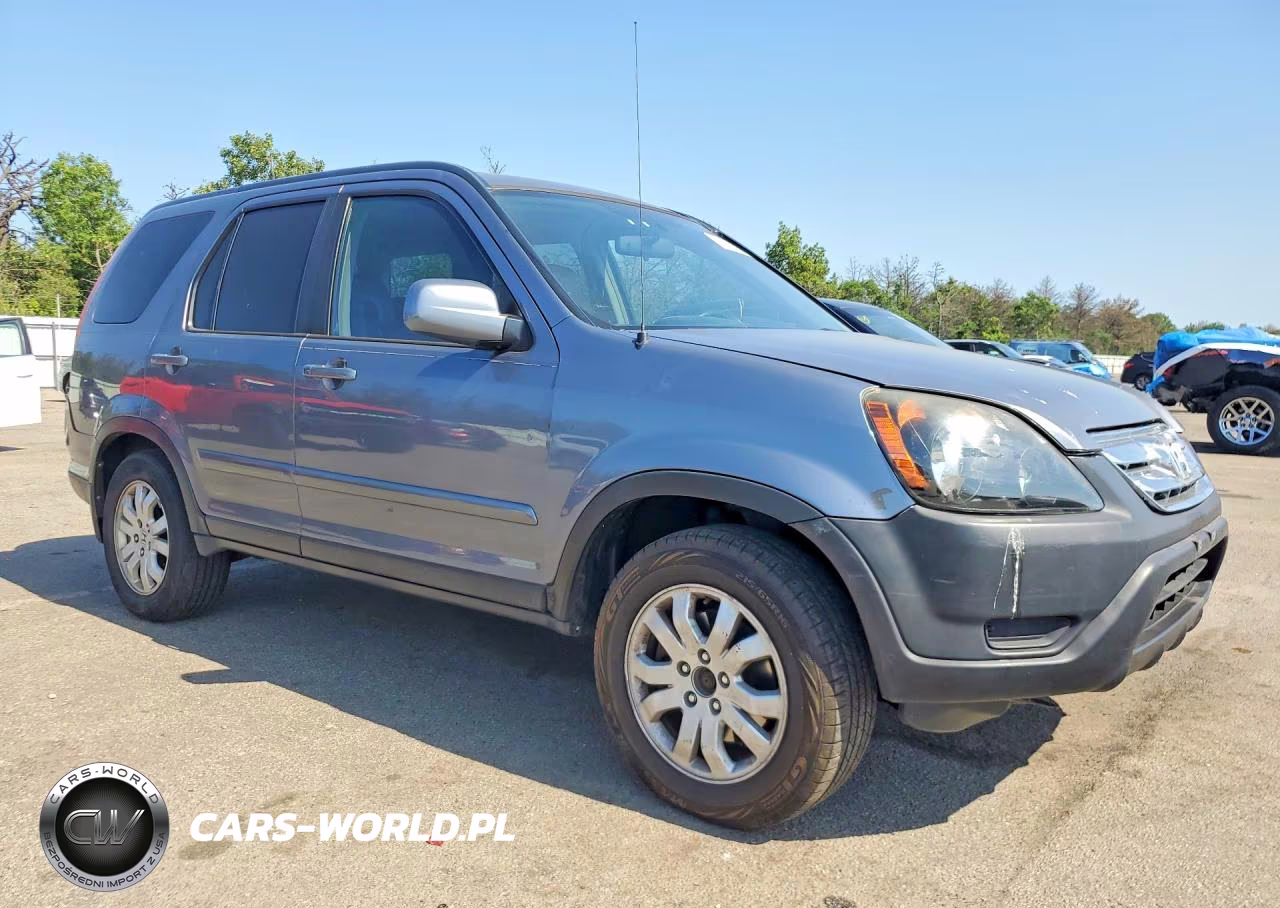 2006 Honda Cr-V Se VIN:SHSRD78946U439289 - 4