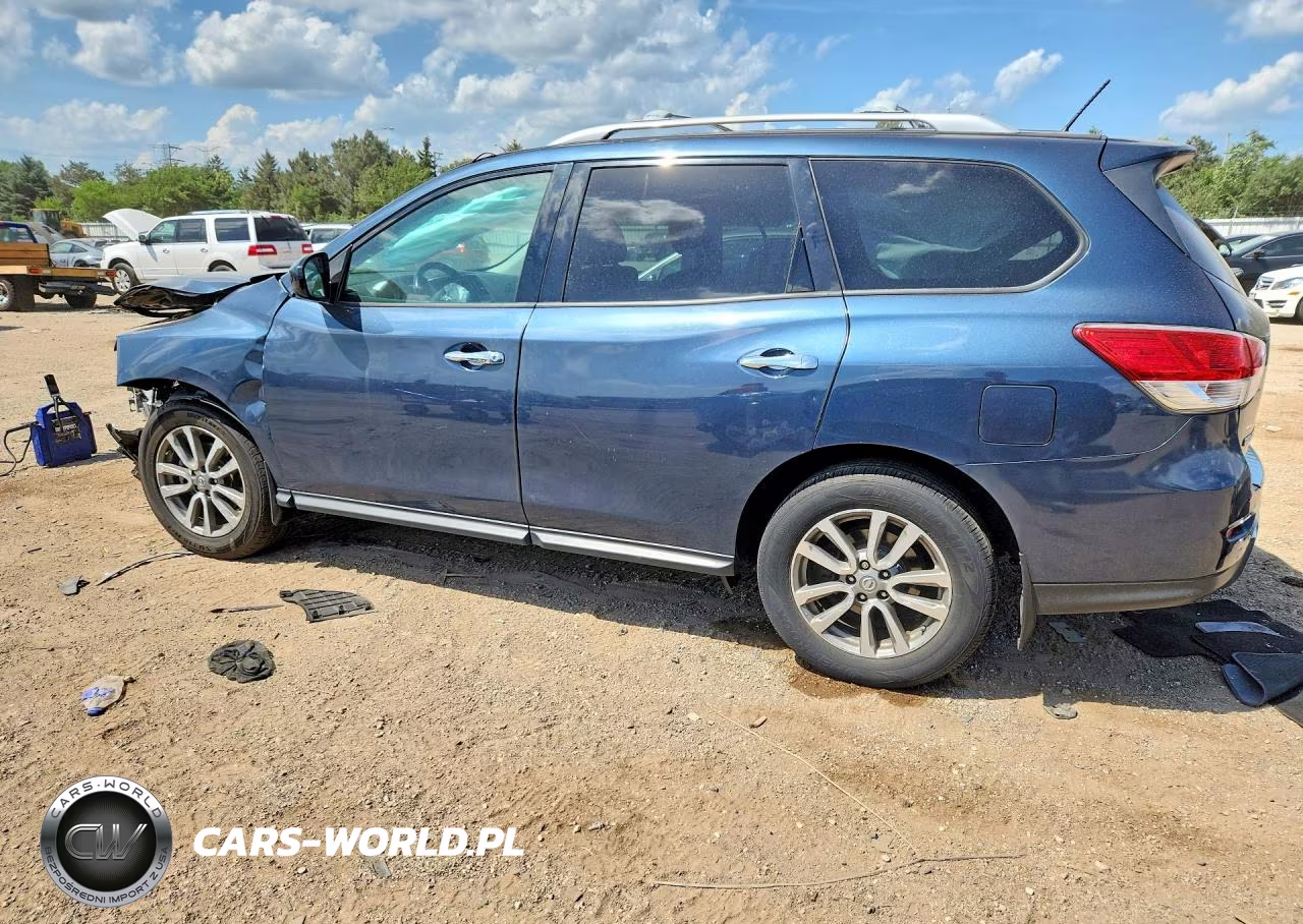 2014 Nissan Pathfinder Sv VIN:5N1AR2MM9EC633973 - 2