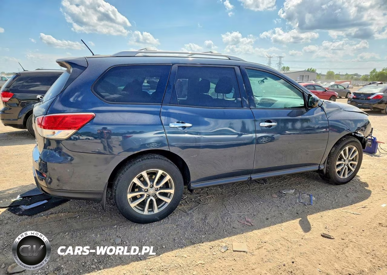 2014 Nissan Pathfinder Sv VIN:5N1AR2MM9EC633973 - 3