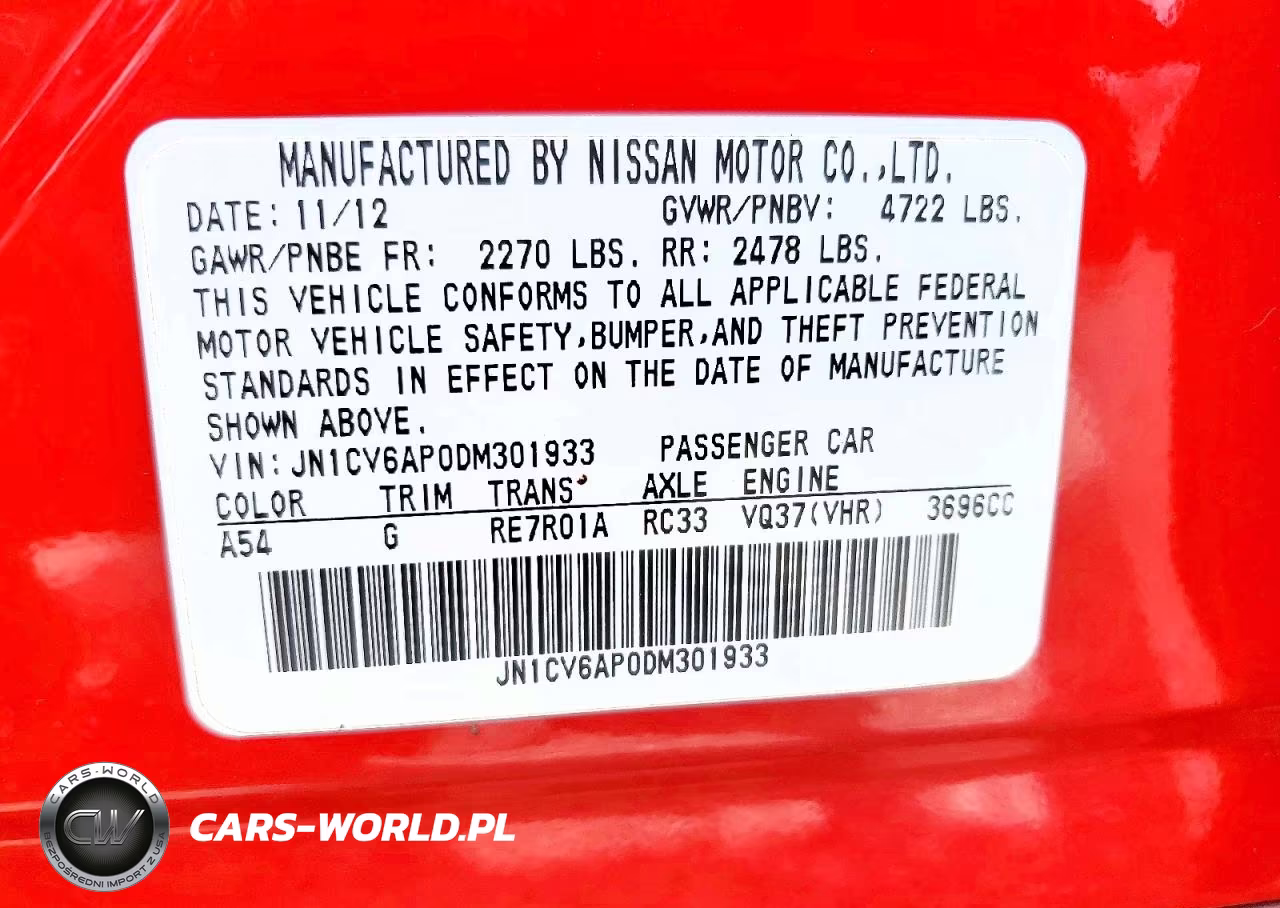 2013 Infiniti G37 Sedan Journey VIN:JN1CV6AP0DM301933 - 12
