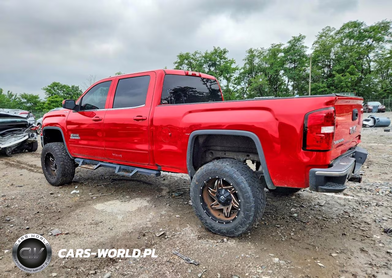 2017 GMC Sierra 1500 Sle 4Wd 5.3L V8 VIN:3GTU2MECXHG509039 - 2