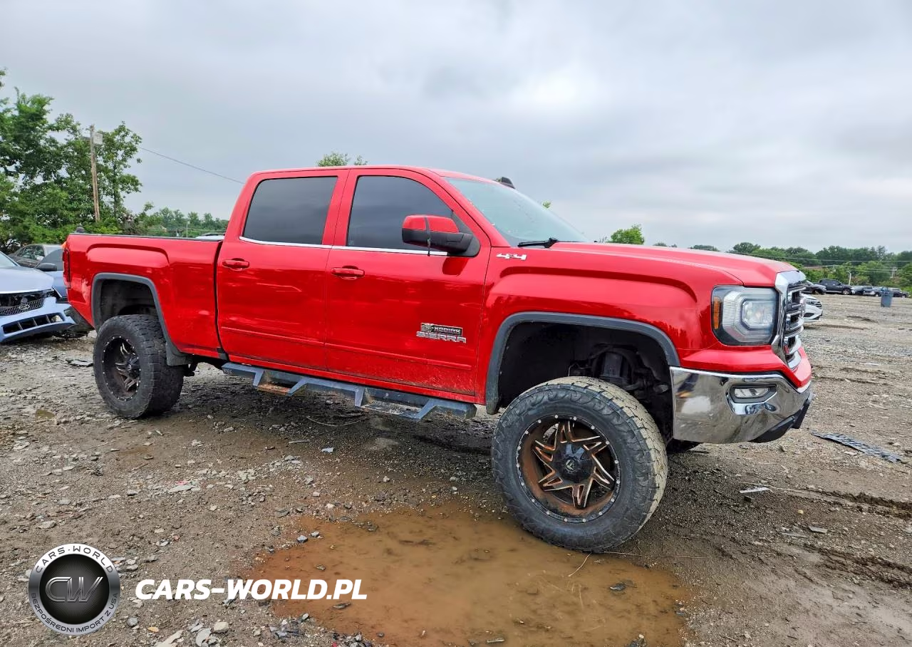 2017 GMC Sierra 1500 Sle 4Wd 5.3L V8 VIN:3GTU2MECXHG509039 - 4