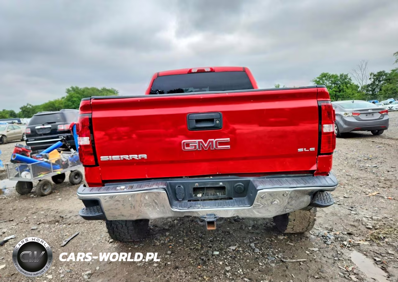 2017 GMC Sierra 1500 Sle 4Wd 5.3L V8 VIN:3GTU2MECXHG509039 - 6